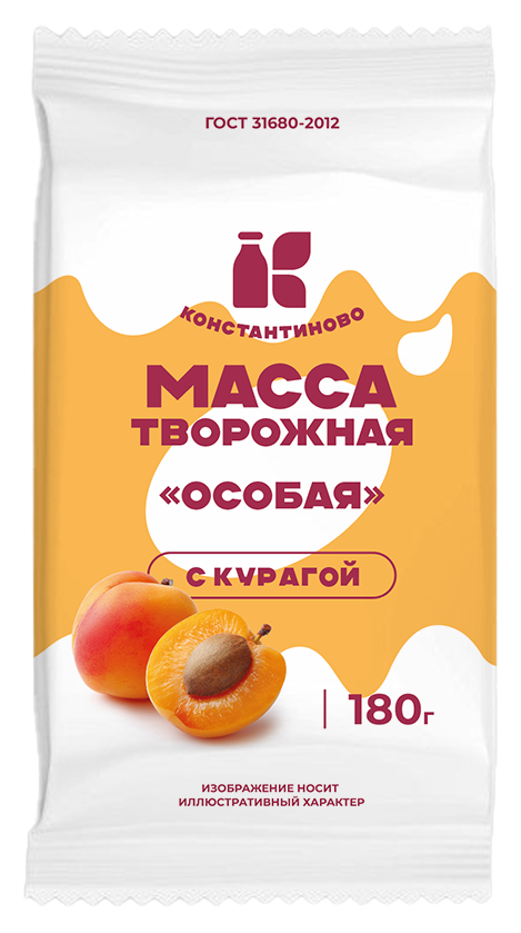 Творожная масса с курагой