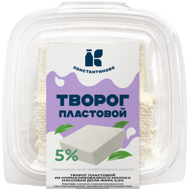 ТВОРОГ ПЛАСТОВОЙ 5%